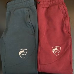 Alphalete Orion Joggers (Navy & Red)